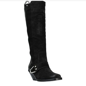 Diesel ditty moto western tall boot